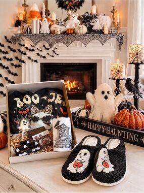 👻 Boo Box with Cutie slippers and Boo-jee tee